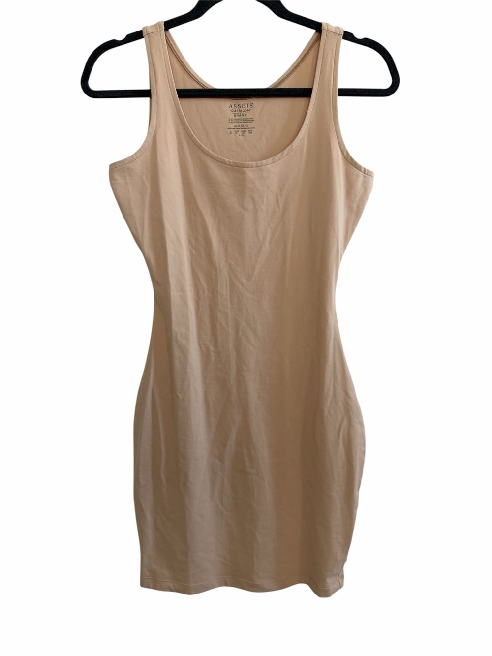 Assets by Spanx Nude Tank Slip Dress